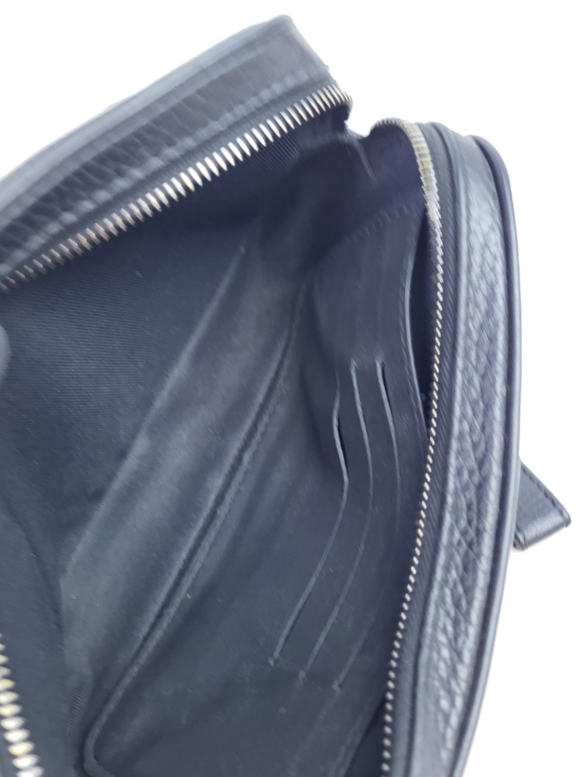 Louis Vuitton Louis Vuitton Pochette Volga Second Bag Taurillon Monogram Black