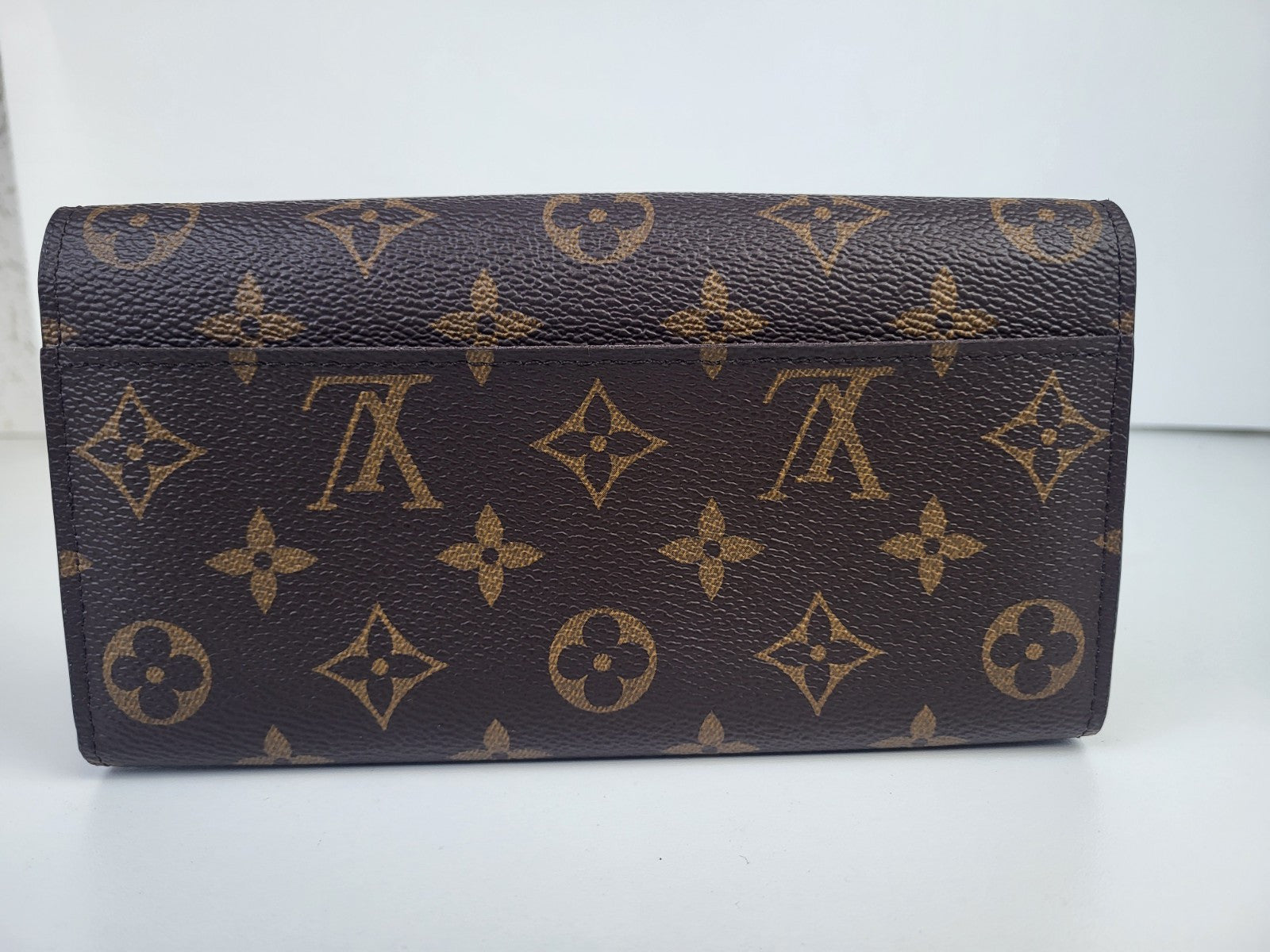 Louis Vuitton Monogram Sarah Long Wallet 