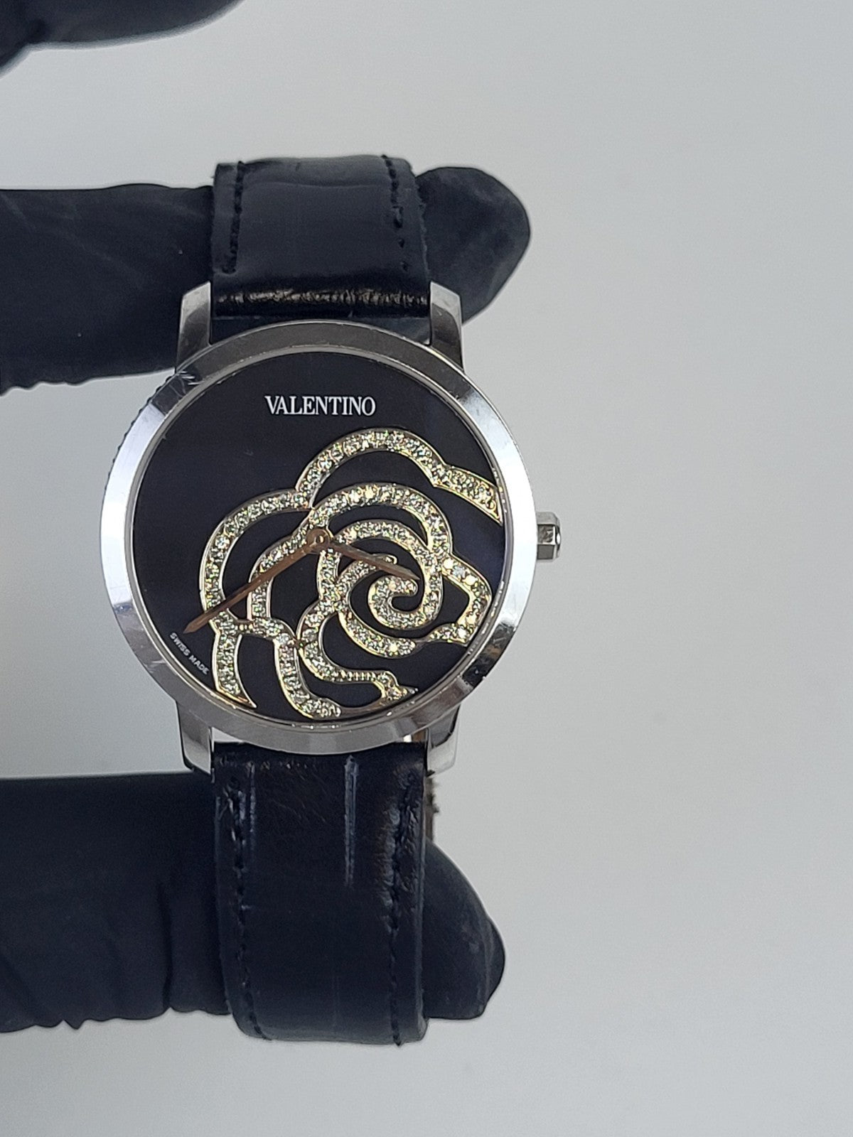 Valentino Rose Watch For Women Black 36mm