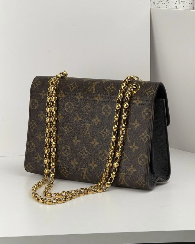 LOUIS VUITTON Victoire LV Monogram Canvas Bag