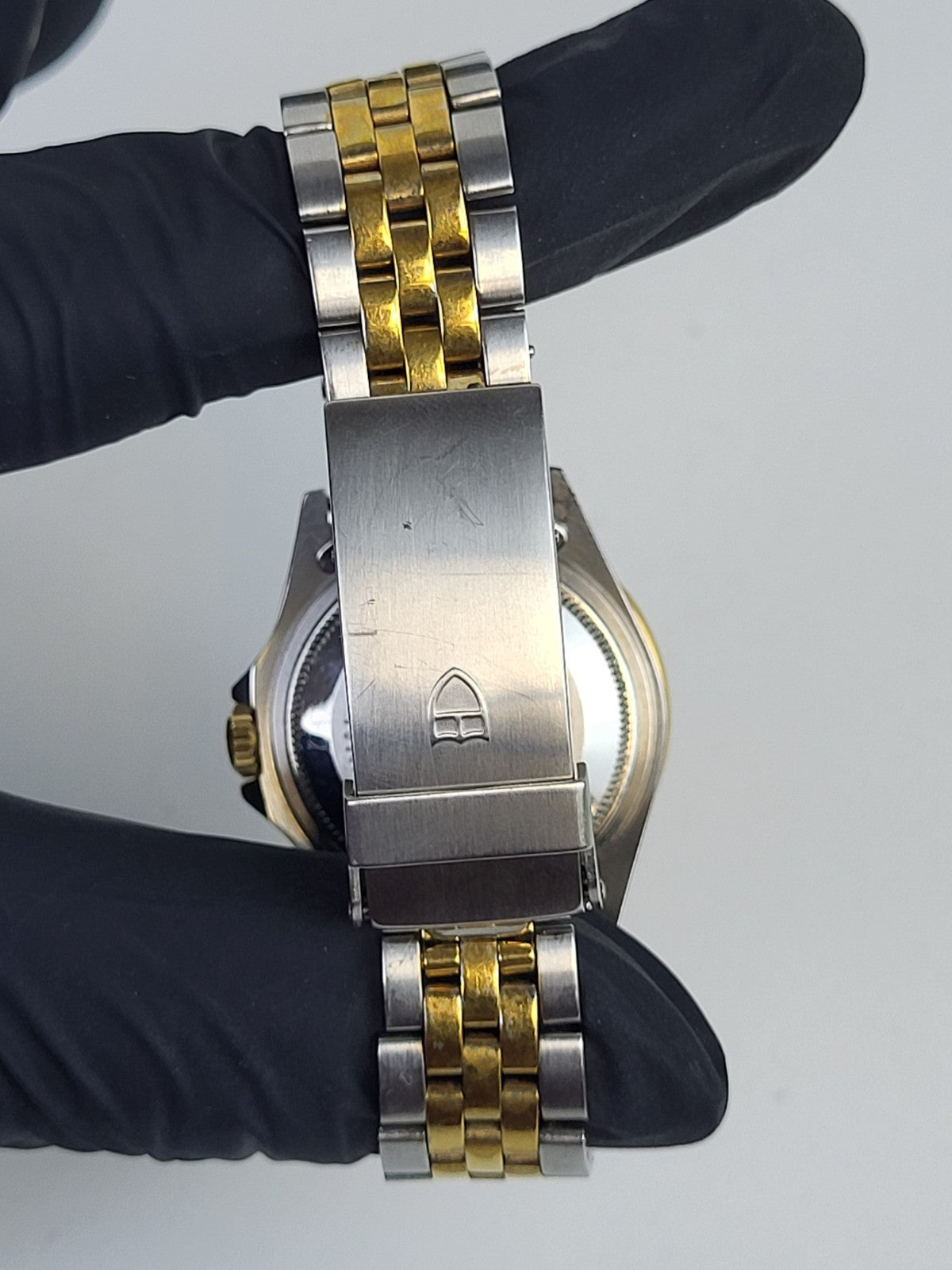 Tudor Mini Sub 73090 PRINCE OYSTERDATE Stainless Steel & Gold Plated Watch 