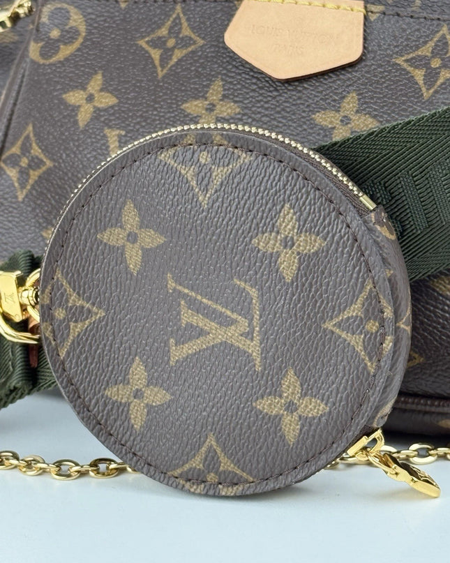 Louis Vuitton Multi Pochette Monogram Canvas Crossbody Bag