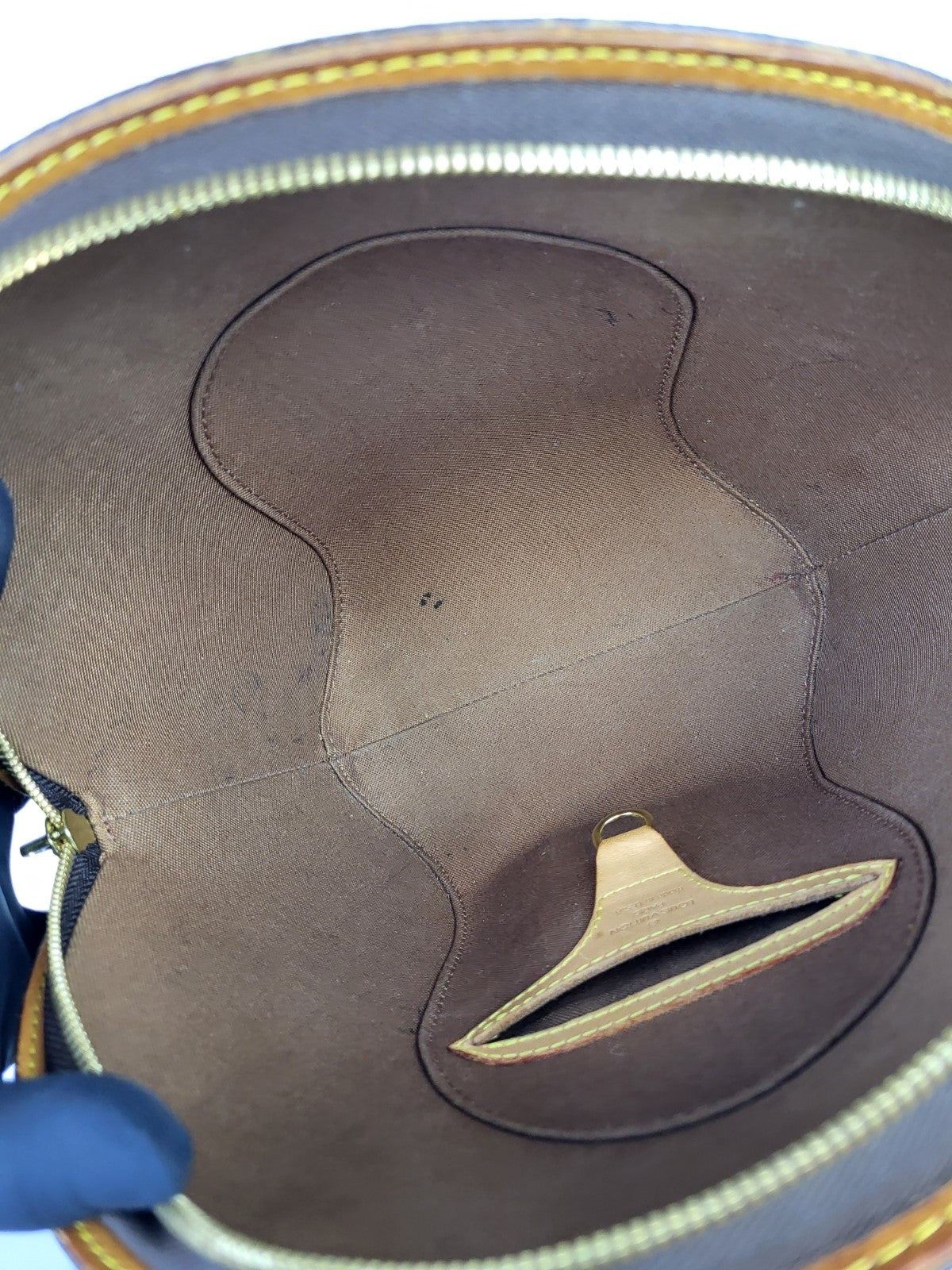 Louis Vuitton LV Ellipse PM Handbag Monogram Leather Vintage 