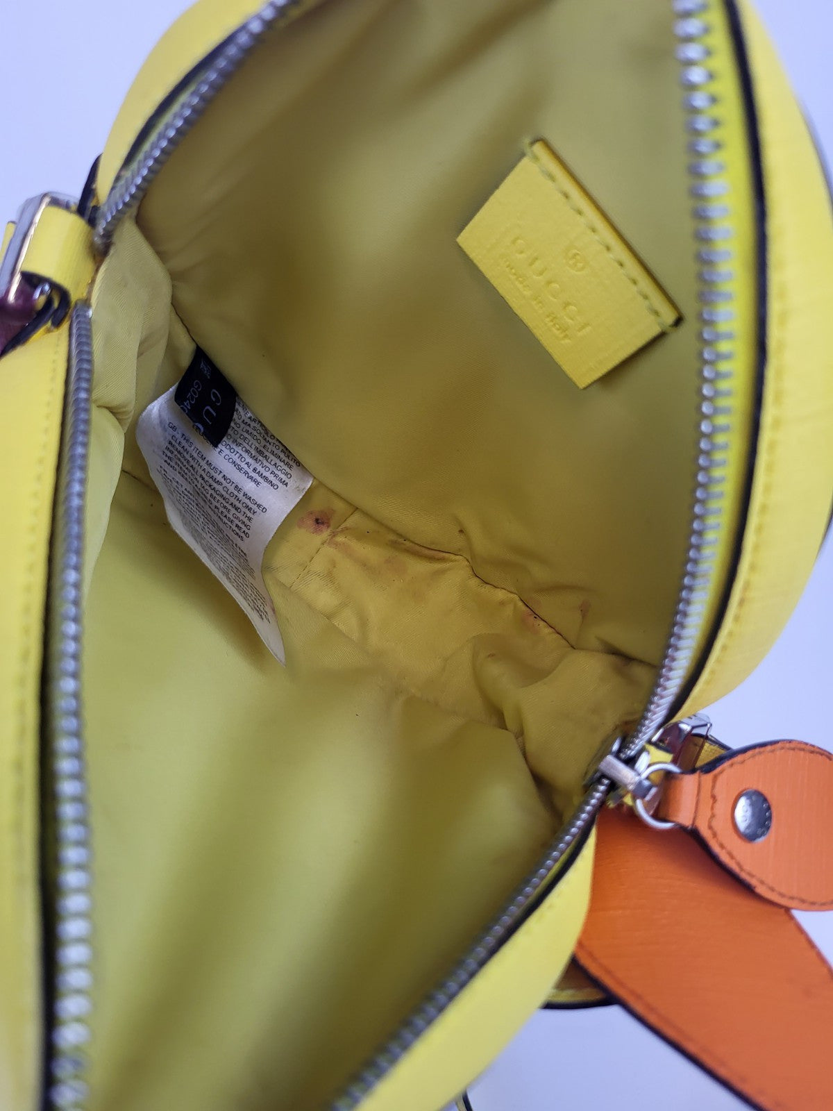 Gucci Girls' GG Supreme Fish Crossbody Bag