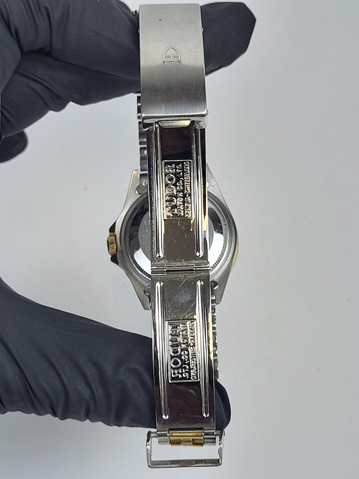 Tudor Mini Sub 73090 PRINCE OYSTERDATE Stainless Steel & Gold Plated Watch 