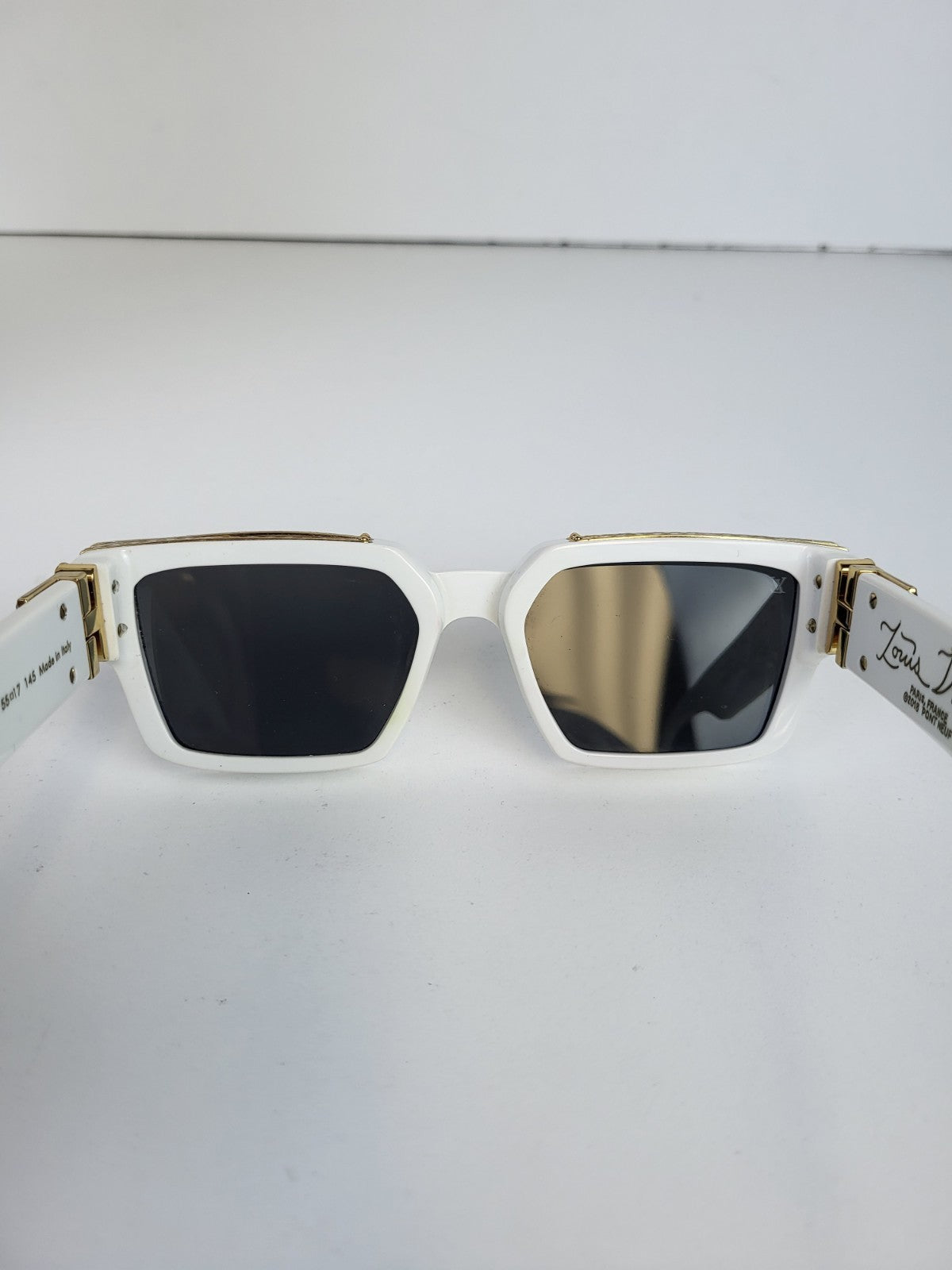 Louis Vuitton 2022 Millionaires 1.1 Sunglasses White 55/17