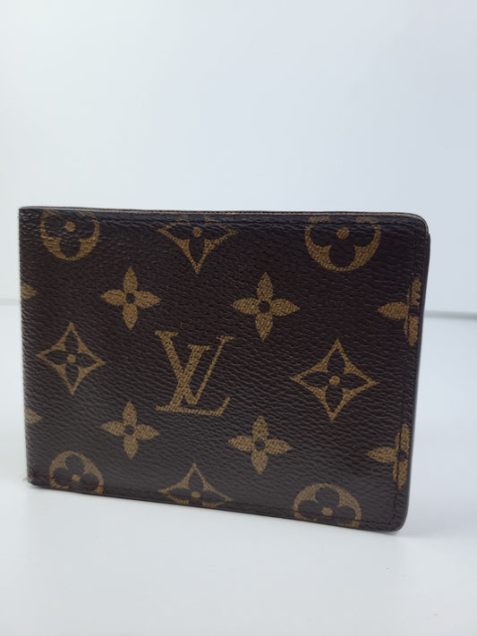 LOUIS VUITTON Bifold Canvas Monogram Wallet 