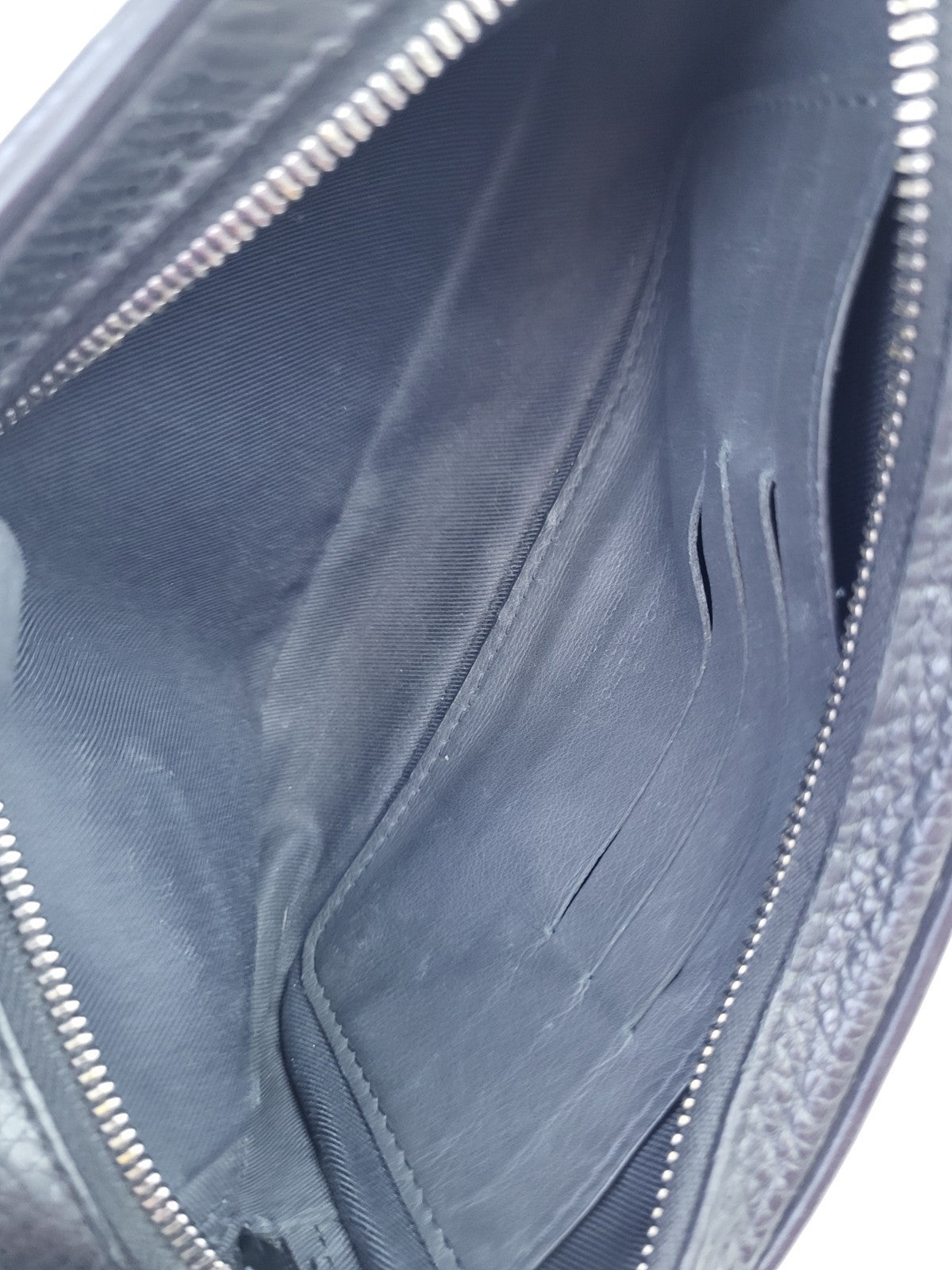 Louis Vuitton Louis Vuitton Pochette Volga Second Bag Taurillon Monogram Black