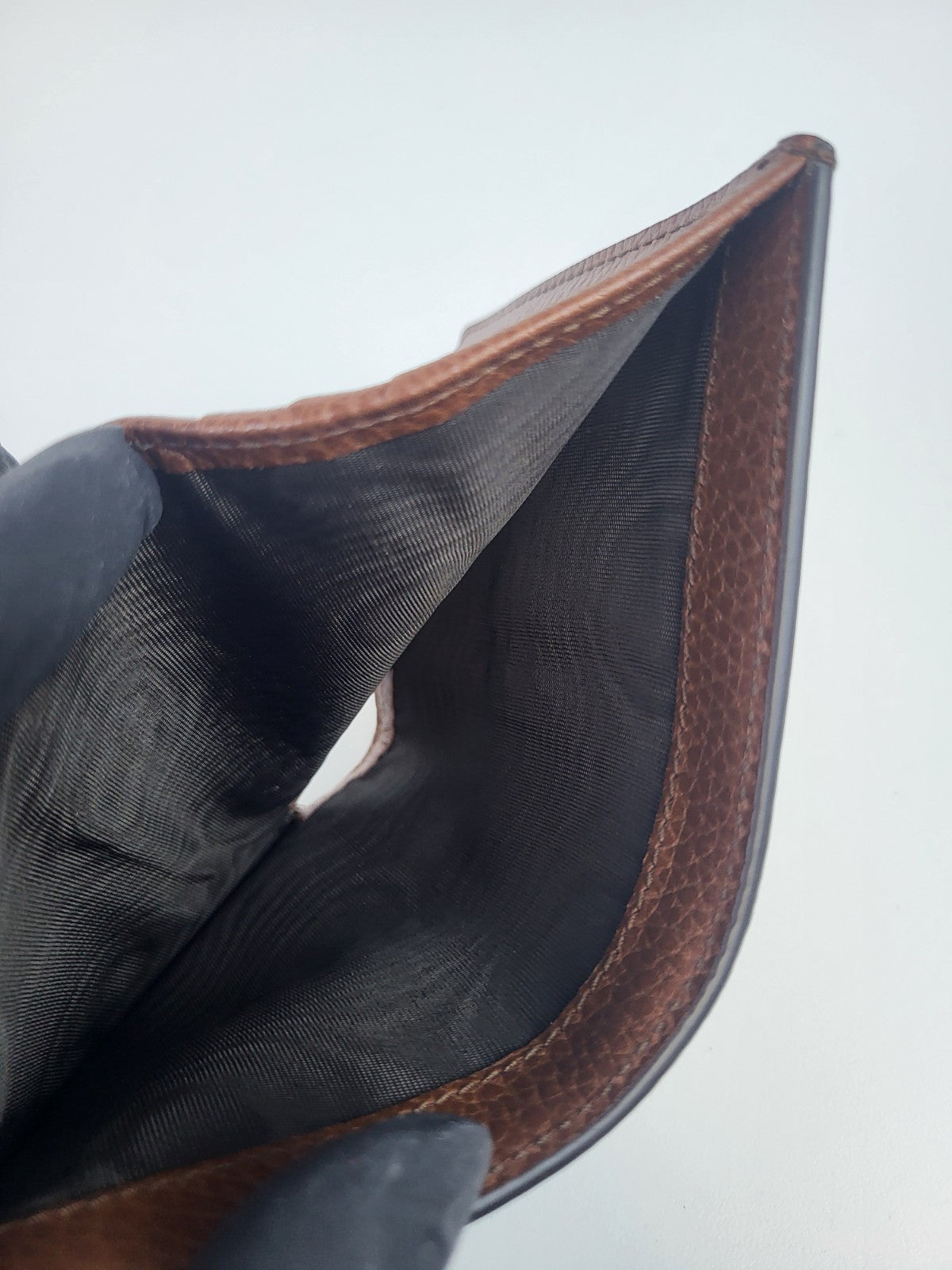 Gucci GG Denim Compact Wallet