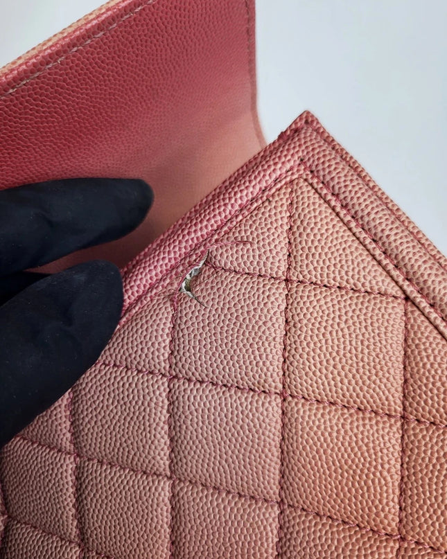 Chanel Small Sunset On The Sea Flap Coral Bag