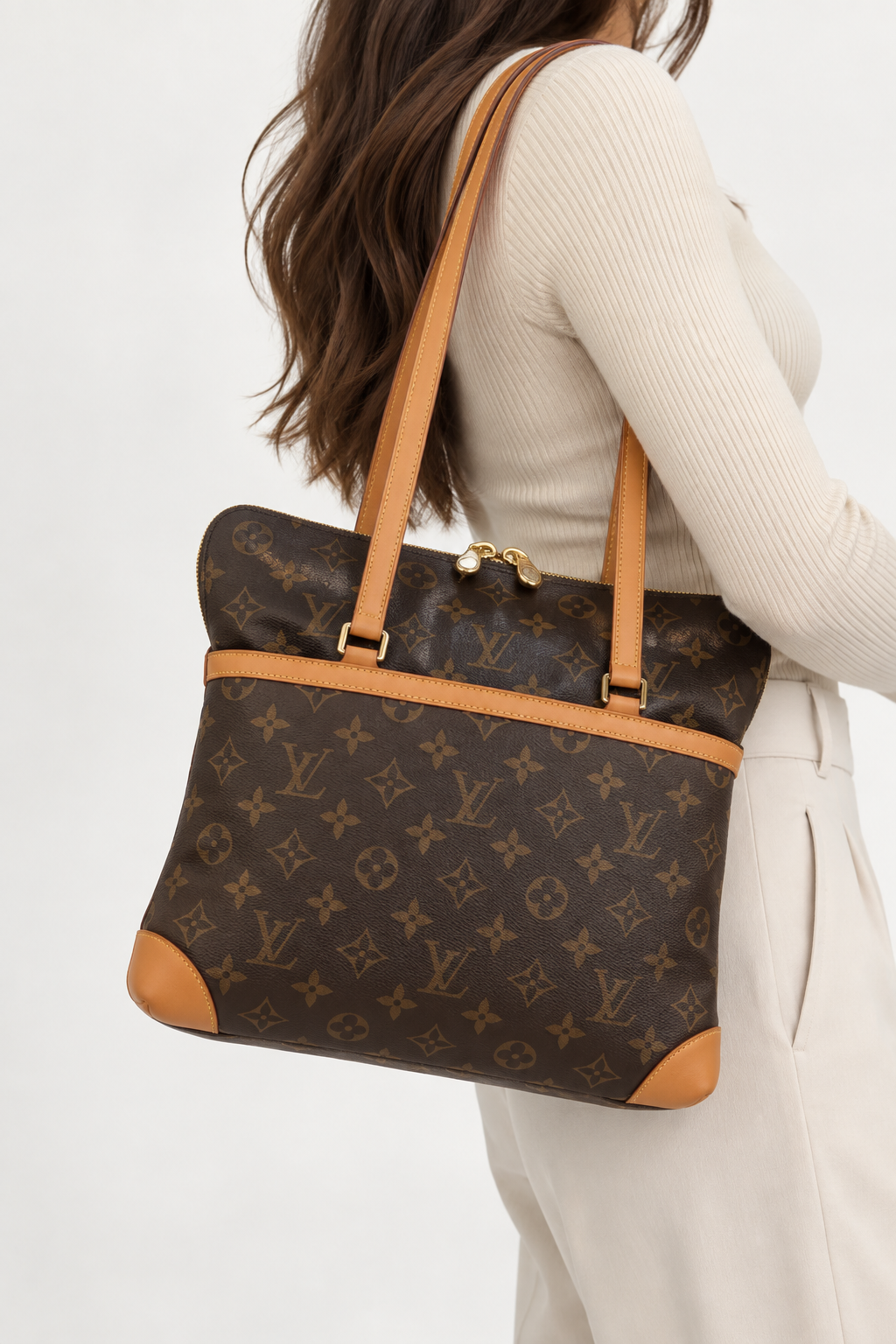 AI-generated illustrative model styling image, not an actual product photograph